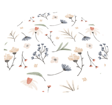 Covor vinil flori și plante design minimalist elegant - TenStickers