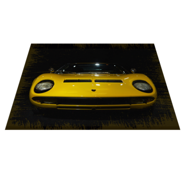 Covor lamborghini miura retro - TenStickers