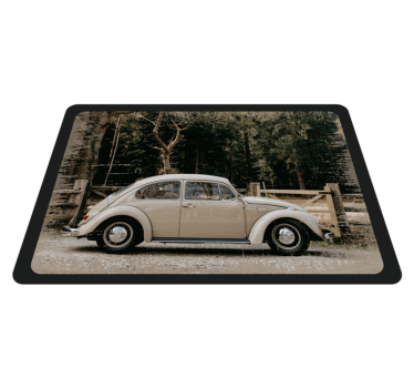 Covor retro vw beetle - TenStickers