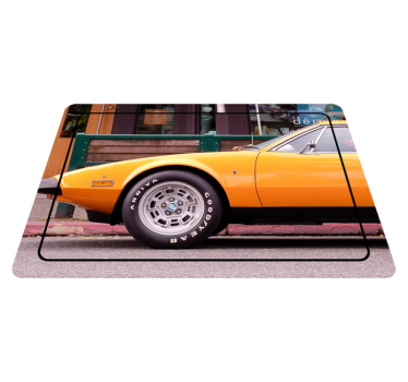 Covor retro pantera detomaso - TenStickers