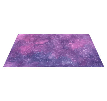 Covor violet cu textură nebuloasă acuarelă - TenStickers