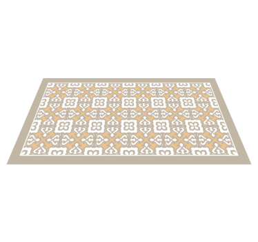 Covor de vinil mozaic cu accente elegante și patterned - TenStickers