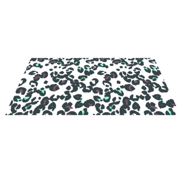 Covor vinil print animalier stil model leopard - TenStickers