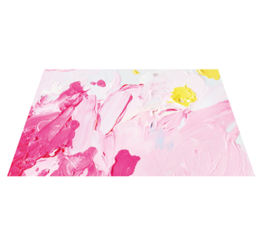 Covor de vinil adolescenți vârtejuri abstracte roz - TenStickers