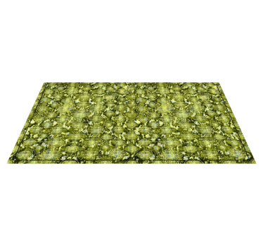 Covor vinil print animalier piele de reptilă verde - TenStickers