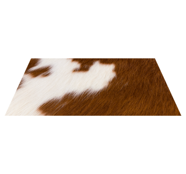 Covor vinil print animalier ilustrație piele de vacă - TenStickers