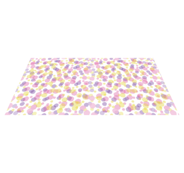Covor de vinil pentru baie model cu bule roz - TenStickers