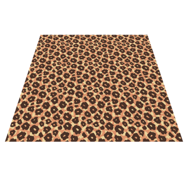 Covor vinil print animalier amestec de modele de leopard - TenStickers