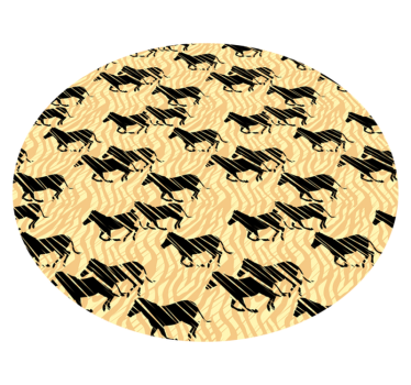 Covor vinil print animalier model elegant de cal - TenStickers