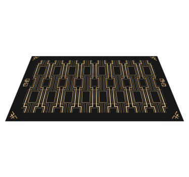 Covor vinil modern modele geometrice elegante - TenStickers