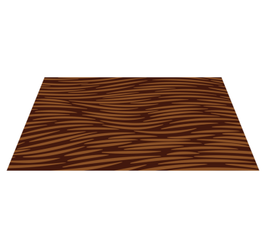 Covor vinil print animalier textură de fibre de lemn - TenStickers