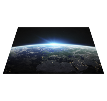 Planetă spațială astronomie covor dormitor - TenStickers