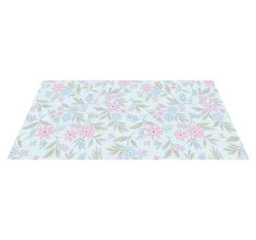 Covor shabby chic de flori de primăvară - TenStickers