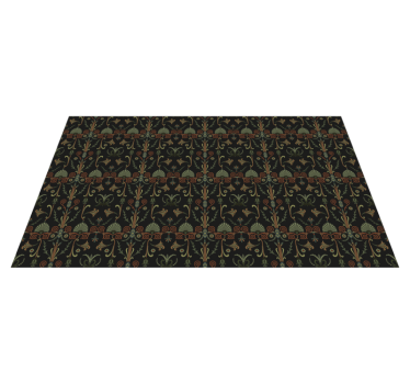 Covor de vinil epocă ornate Botanical Patterns - TenStickers