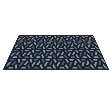 Covor de vinil geometric unghiuri de interconectare - TenStickers