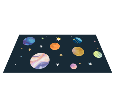 Univers și stele covor de stele - TenStickers