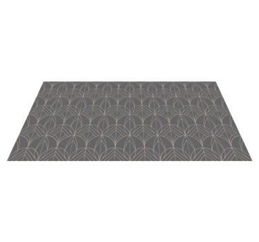 Covor de vinil geometric model geometric gri - TenStickers