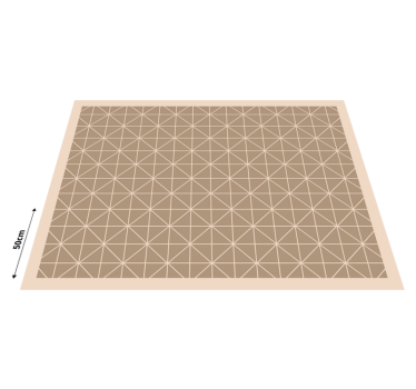 Gresie cu model bej covoare geometrice - TenStickers