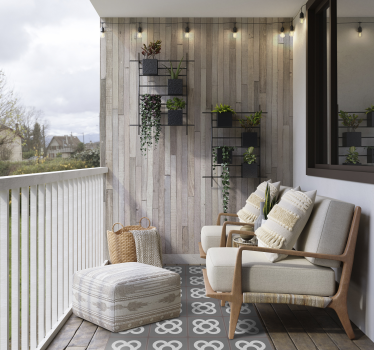 Covor pvc panot barcelona mozaic - TenStickers