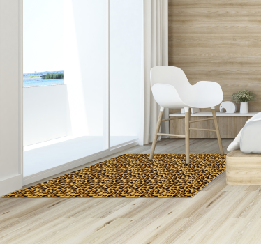 Covor de vinil cu imprimeu de piele de leopard - TenStickers