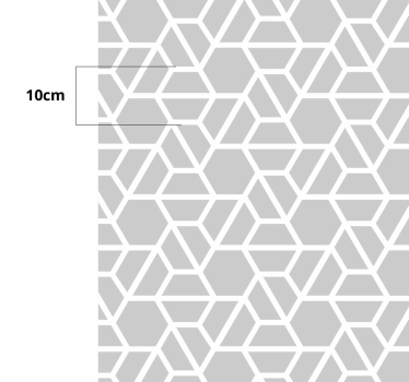 Covoare geometrice cu model modern gri - TenStickers