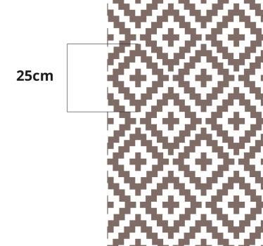Pătrate simple în covor de vinil mozaic crem - TenStickers