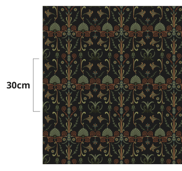 Covor de vinil epocă ornate Botanical Patterns - TenStickers