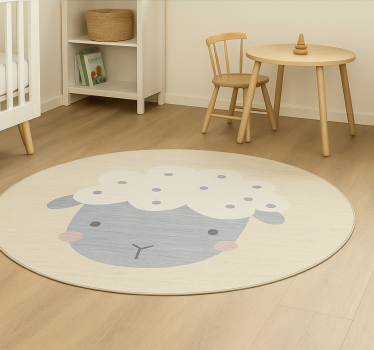 Alții covor de vinil pui de oaie bej - TenStickers
