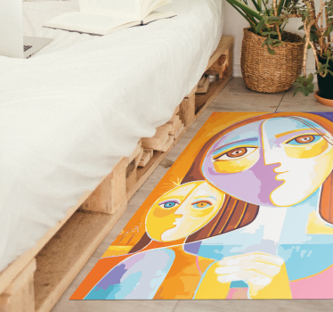 Covoare contemporane de artă modernă pentru mamă și copil - TenStickers