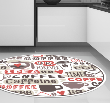 Covoare de vinil cu temă de cafea - TenStickers