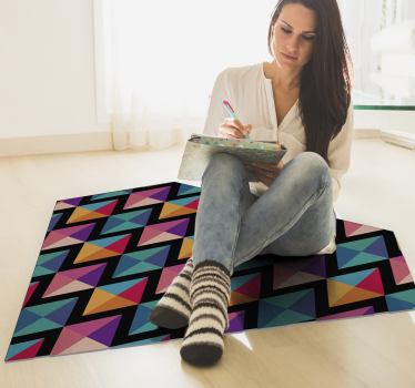 Covoare de vinil geometrice colorate - TenStickers
