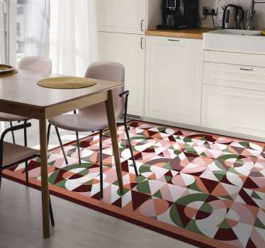 Covoare geometrice cu imprimeu colorat geometric - TenStickers