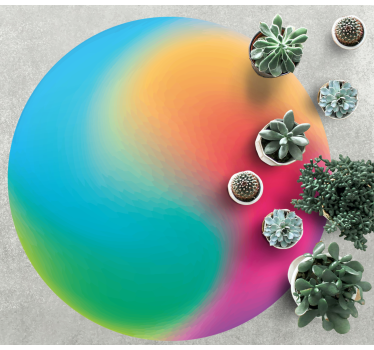 Covoare geometrice multicolore de artă abstractă - TenStickers