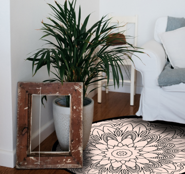 Covor cu efect vizual covoare geometrice - TenStickers