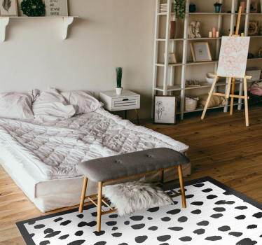 Covor cu imprimeu dalmatian animal print - TenStickers