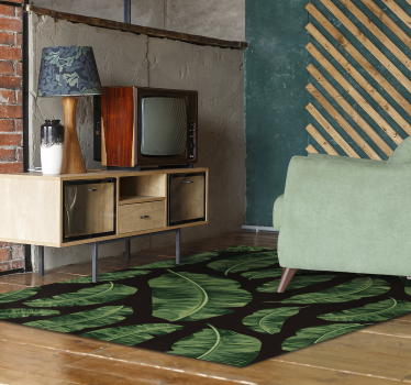 Covor de vinil frunze tropicale - TenStickers