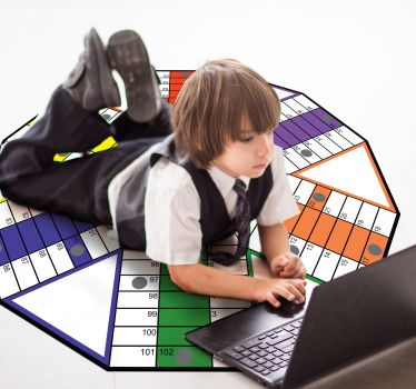 Covor de vinil jocuri tablă de joacă educațională - TenStickers