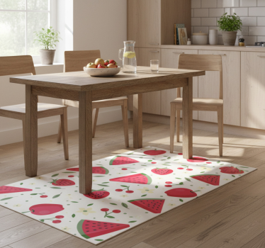 Covor de vinil pentru bucătărie cu model de fructe diferite - TenStickers