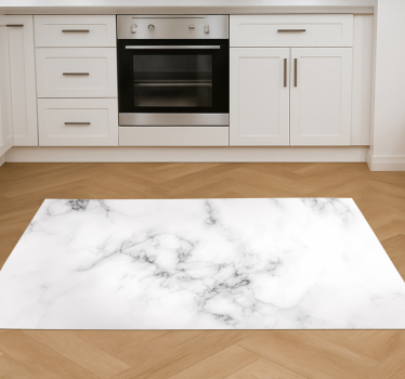 Covor de vinil pentru bucătărie design marmură simplă - TenStickers
