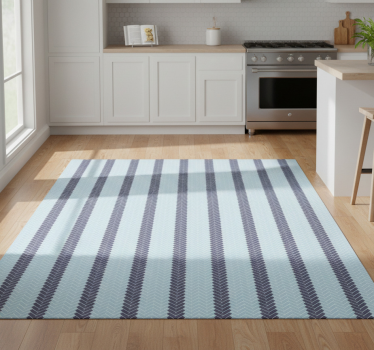 Covor de vinil pentru bucătărie model herringbone - TenStickers