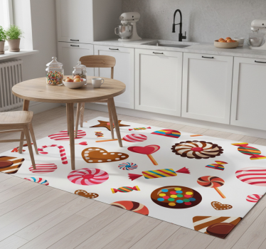 Covor de vinil pentru bucătărie mozaic dulce - TenStickers