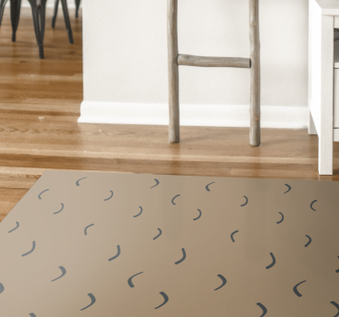 Covor vinil minimalist model curbat maro - TenStickers