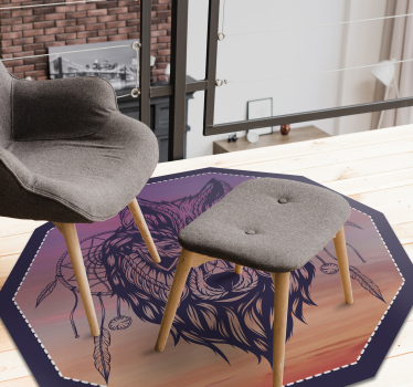 Covor dormitor galaxie dreamcatcher - TenStickers