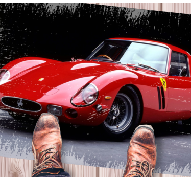 Covor ferrari 250 gto retro - TenStickers