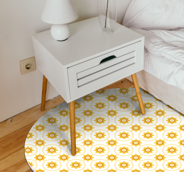 Covor galben soare - TenStickers