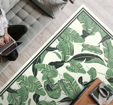 Covor gigant de frunze de palmier - TenStickers