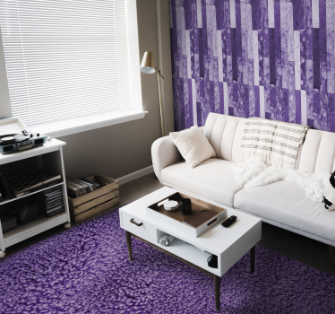 Covor moale violet covor living - TenStickers