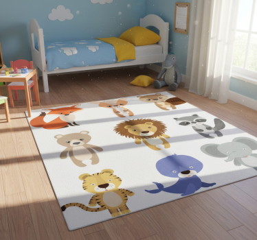 Covor vinil animal pentru decorare interioară - TenStickers