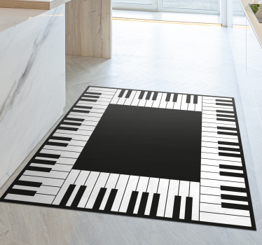 Covor vinil bucatarie pian covoare contemporane - TenStickers