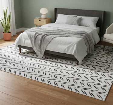 Covor vinil dormitor dungi simple diferite - TenStickers